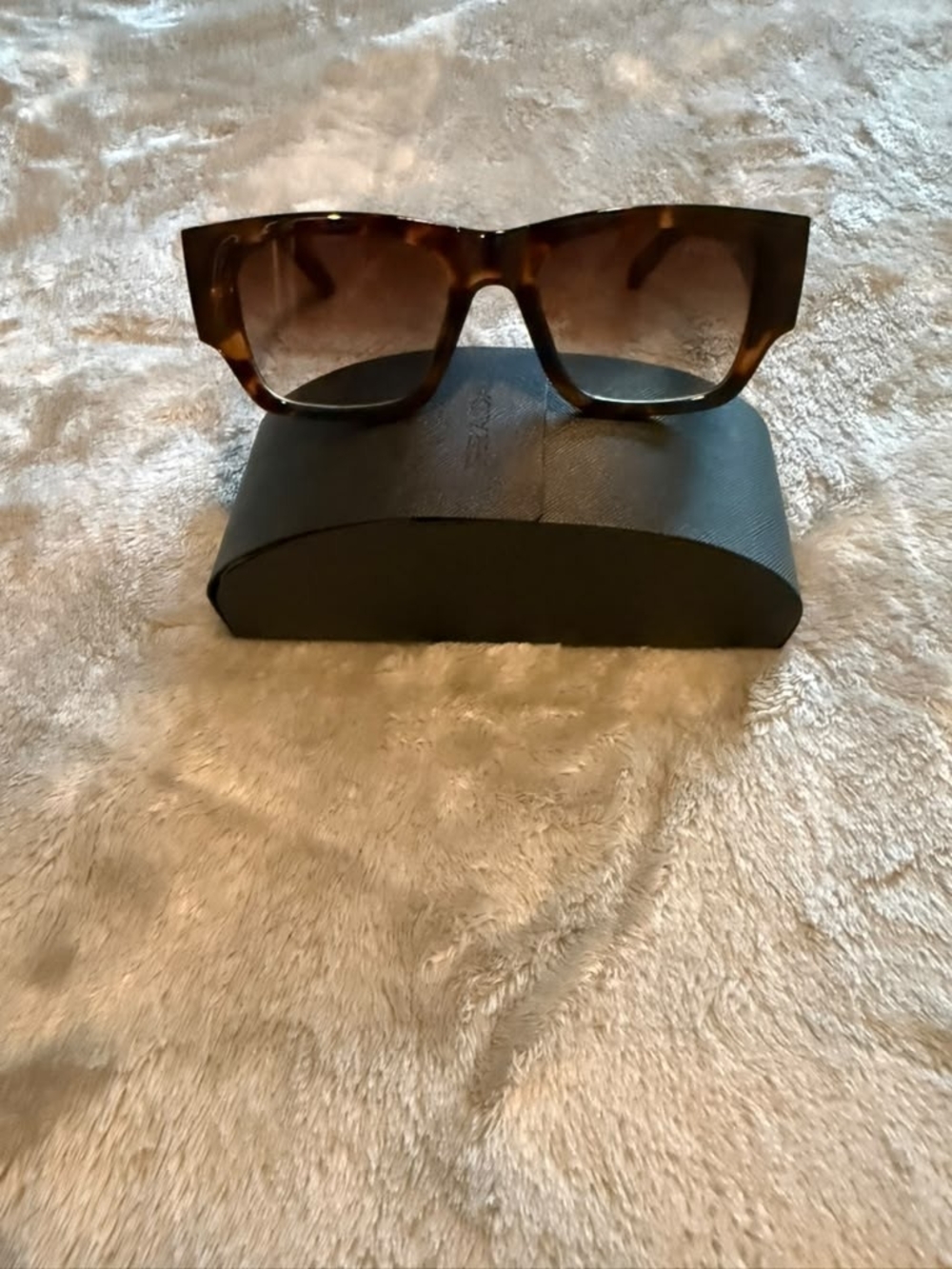 Prada Tortoiseshell Women Sunglasses - Brown Gradient Lenses